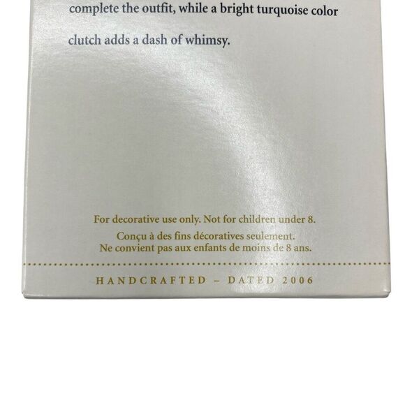 Evening Splendor BARBIE 13th in series Hallmark Ornament - Picture 4 of 6